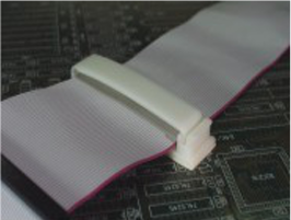 Suport cabluri, fire, cabluri banda, autoadeziv, 45x19mm, FCA-25