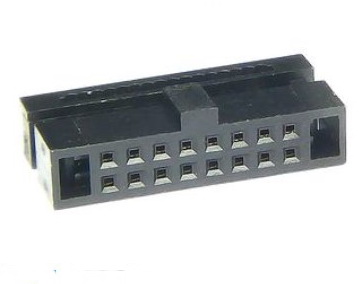 Conector cablu banda, mufa, mama, 16 pini, 2x8, pas 1.27mm, pas bnda 0.635mm, MP008707