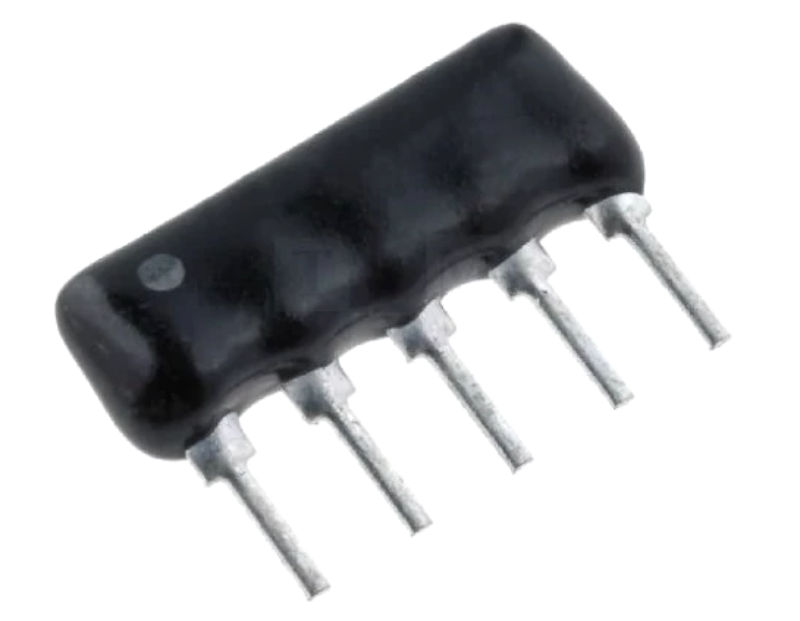 Retea rezistiva 4x10K, max.100V, RM2.54, DR10K-4/5, ROYAL OHM