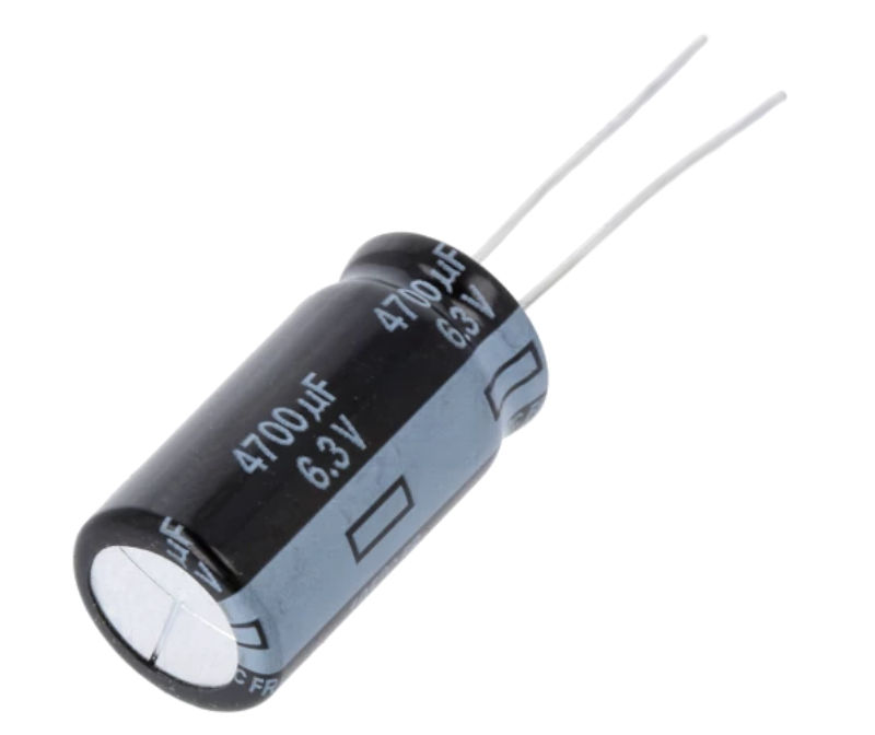 560uF/50V, Condensator electrolitic, low ESR, 12.5x25mm, 105C, 10000h, RM5, EEUFR1H561B, PANSONIC