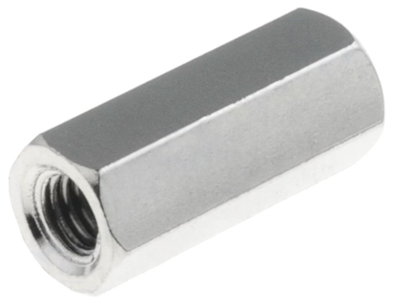 Distantor metal alama nichel, M3, L12, TFF-M3X12/DR113, DREMEC