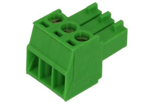 Conector deconectabil, 3 pini, verde, 3.5mm, AK1550/3, PTR HARTMANN