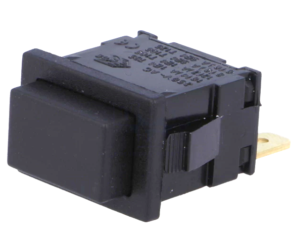 Intrerupator basculant; OFF-ON, 3 pini, 12A, 250VAC, SP3T,  orificiu montare 19.2x12.9mm, AE-H8300ABAAA, BULGIN