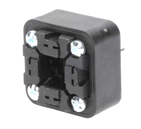 Mufa tata, patrata, 3+PE; 16A; 400V; IP65; GSAU3075SK, HIRSCHMANN