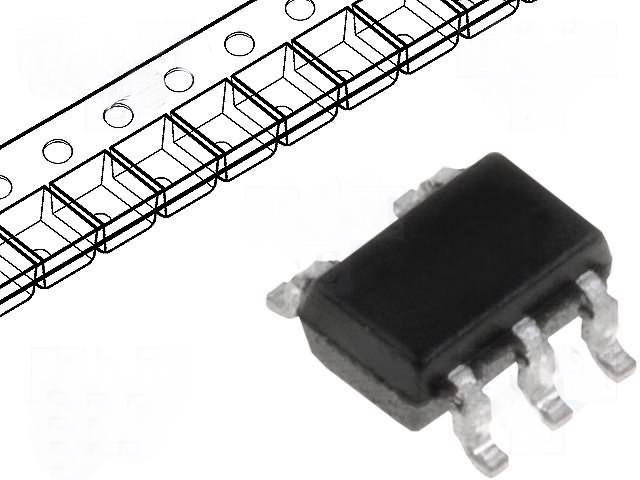 MCP9509HT-E/OT, Senzor de temperatura, Temperature Sensor IC, ± 0.5°C, -40°C, +125°C, SOT-23,