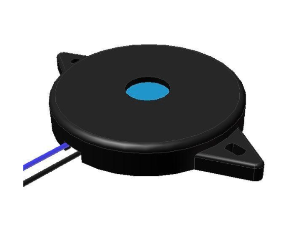 Buzer piezoelectric, 30mm, 3V-15V, 97dB, fara generator, AT-3045-TF-LW110-R, PUI INC.