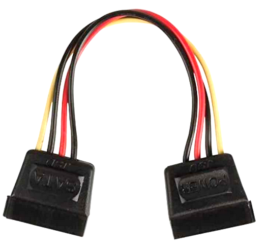 Cablu de alimentare, SATA, 15 pin mama, 0.15 m, multicolor, VLCP73192V015