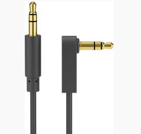 Cablu jack, 3.5mm, stereo, JACK-JACK, GOLD, 1m, CABLE-404/1/90, GBAY