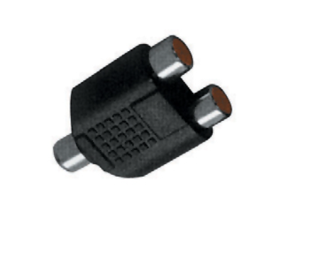 Adaptor RCA, mama, 2 x jack RCA, mama, mono, adaptor, ZLA0306