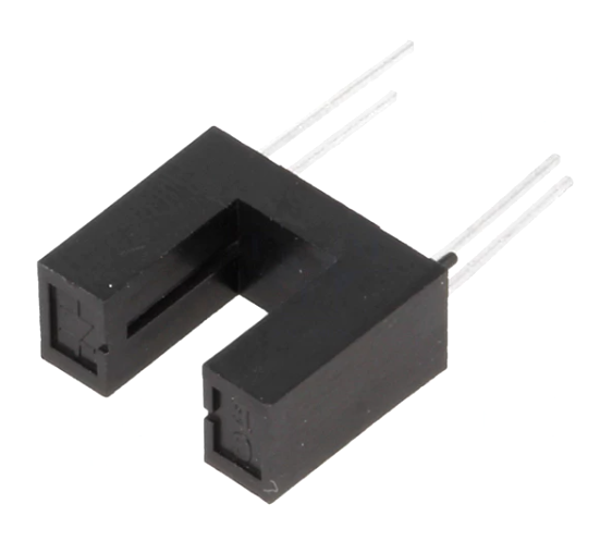 LTH-301-05, Senzor optic, cu fanta, 6mm, LITEON