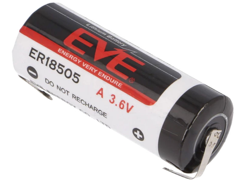 Baterie Litiu, 3.6V, 3800mAh, 18505, nereincarcabila, EVE-ER18505/CNR, EVE BATTERY