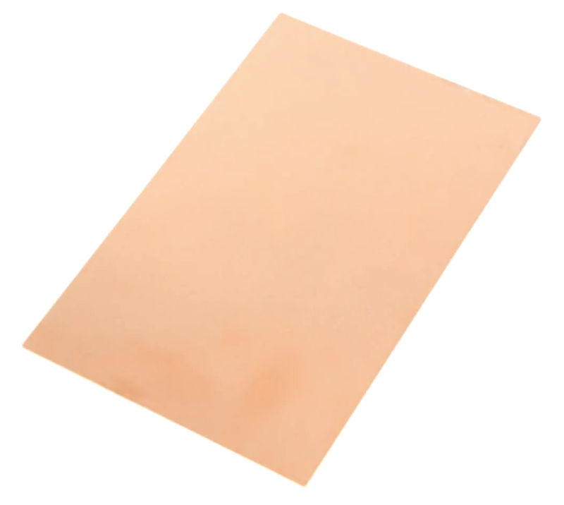 Cablaj, simplu, placat, 100x160mm, 0.8mm, FR4, LAM100X160E0.8