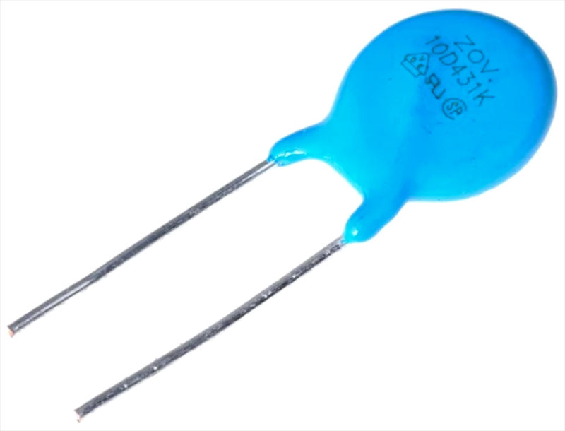 Varistor TVS, 12.5mm, 275VDC, 350VAC, 430V, RM7.5, 2.5kA, VAR10-275, SR PASSIVES