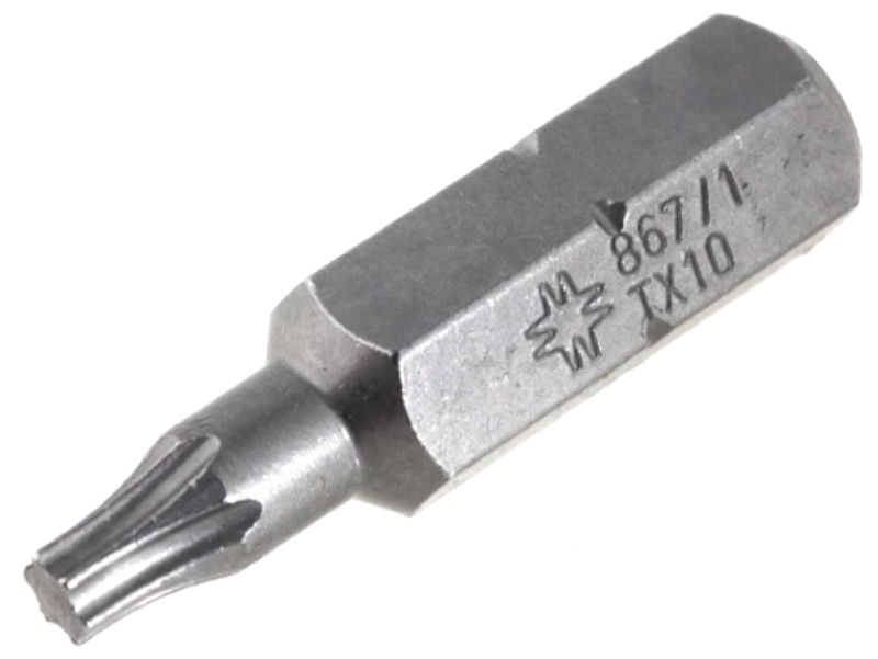 Capat surubelnita, TX10, 25mm, C6.3mm, WERA.867/1Z/10, WERA