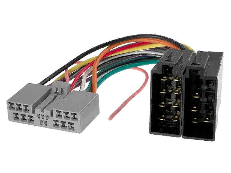 Mufa ISO, 17 pini, Citroen, Honda, Mitsubishi, Peugeot, ZRS-154, 4CARMEDIA