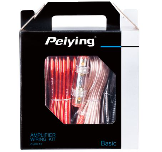 Set cabluri, montare amplificator, auto, accesorii,  A0413