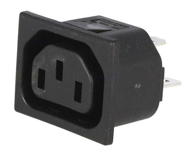 Conector: alimentare AC; soclu; mamă; 10A; 250VAC; C13, (F)10A, PX0695/10/63, BULGIN