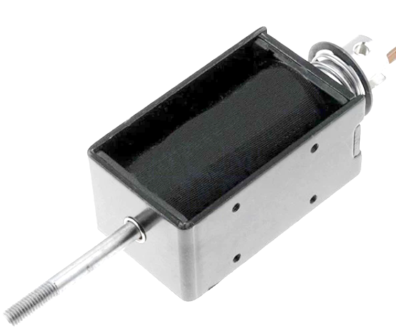 Electromagnet impingere, solenoid, 8W, 24V, forta 2-3N, FS3830BD-24