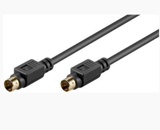 Cablu mini DIN, mufa-mufa, 4 pini, 5m, CABLE-307GD/5.0