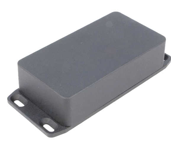 Cutie aluminiu, 50x100x25mm, NEGRU, IP54, 1590BFLBK, HAMMOND