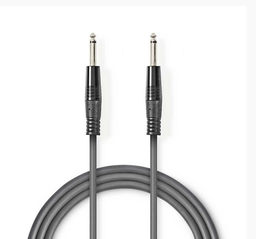 Cablu audio, jack 6.35mm, mono, tata, tata, 3m, COTH23000GY30