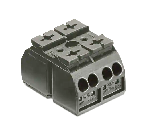 Conector; 2 poli; 4 conductoare, plug, 18A, 400VAC, 0.08-2.5mm2, 862-552, WAGO