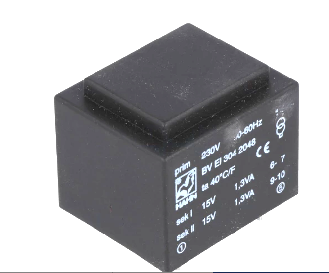 Transformator 2x15V, retea, pcb, 2X15V, 2.5VA, BVEI3042048, HAHN