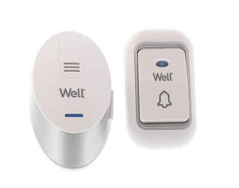 Sonerie fara fir, 120m, 32 melodii, 0-100dB, 3 nivele volum, DOORBELL-KNOCK