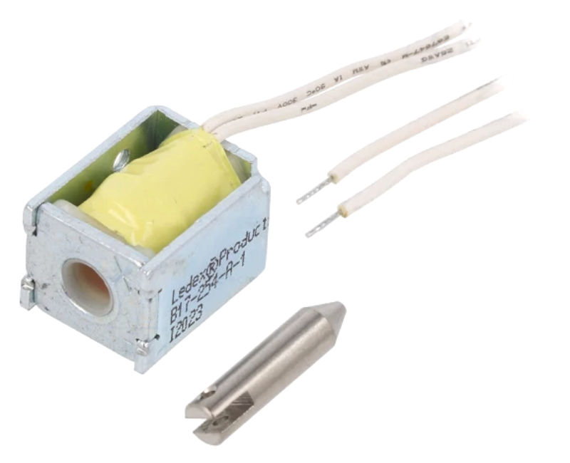 Electromagnet de atragere, solenoid, 12VDC,1.6W-16W, B17M-254-A-1, SAIA-BURGESS