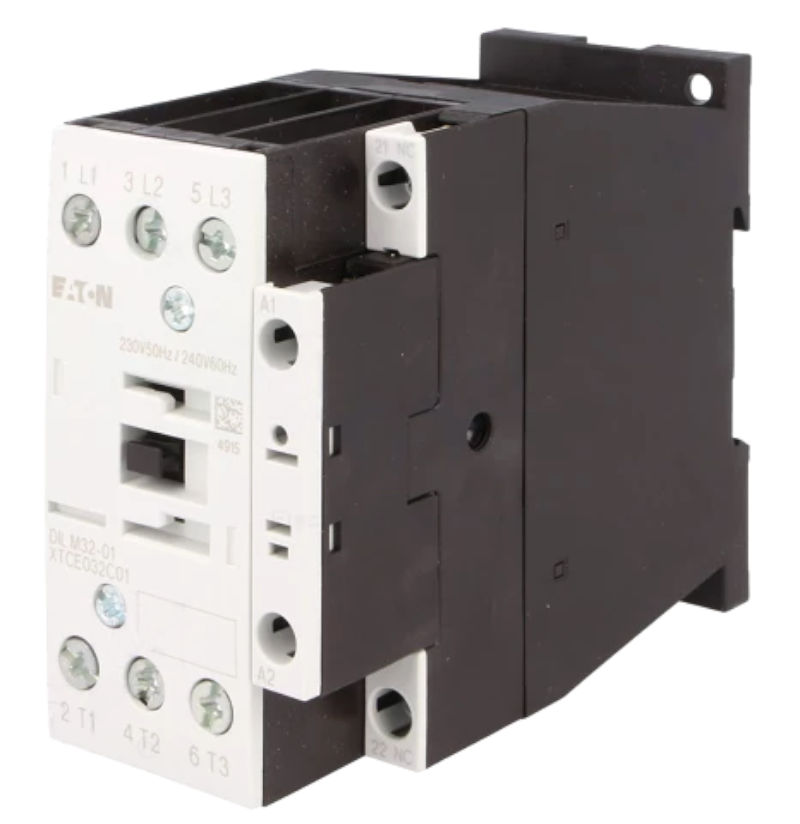 Contactor 3-polar, Contacte auxiliare, NC, 32A, NOx3, DILM32-01-230V, EATON ELECTRIC