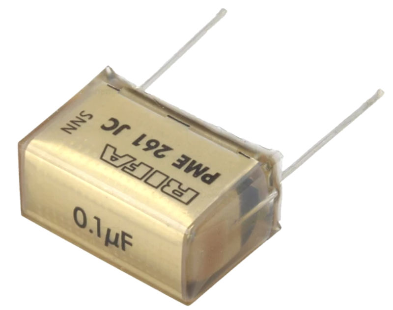 100nF/500VAC, condensator hartie, RM20.3, PME261, PME261JC6100KR19T0, KEMET