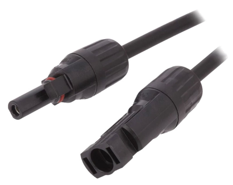 Cablu panou solar, 4mm2, tata, mama, 1m, IP67, SOLCON4-1M-MF-CAB