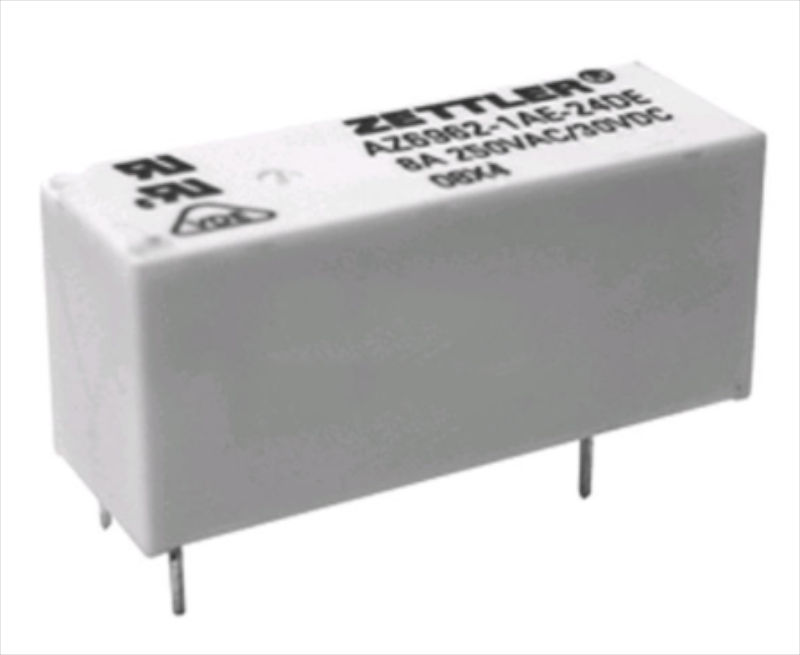 Releu 24VDC, 10A, SPDT, RM3.2, AZ6962-1CE-24DE, ZETTLER