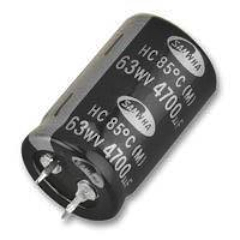 4700uF/63V, Condensator electrolitic, 25x35mm, RM10, JAMICON