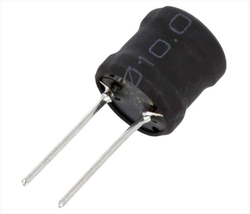 Bobina 10uH, montare verticala, 5.5A, COIL1010-0.01, FERROCORE