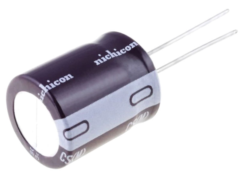 10uF/250V, condensator electrolitic, 10x20mm, 105C, RM5,  SAMWHA