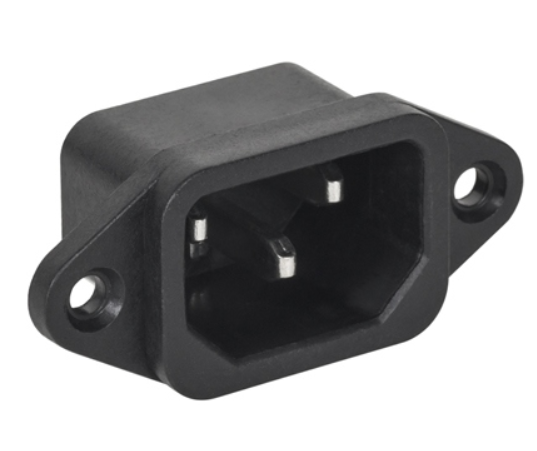 Soclu tata, alimentare, IEC 60320, C13 (M), panou, 10A, W0122