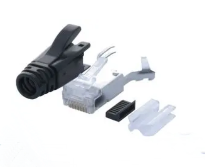Mufa RJ45, Cat 6a, 8p8c, ecranata, aurit, SS-39200-022, STEWART CONNECTOR