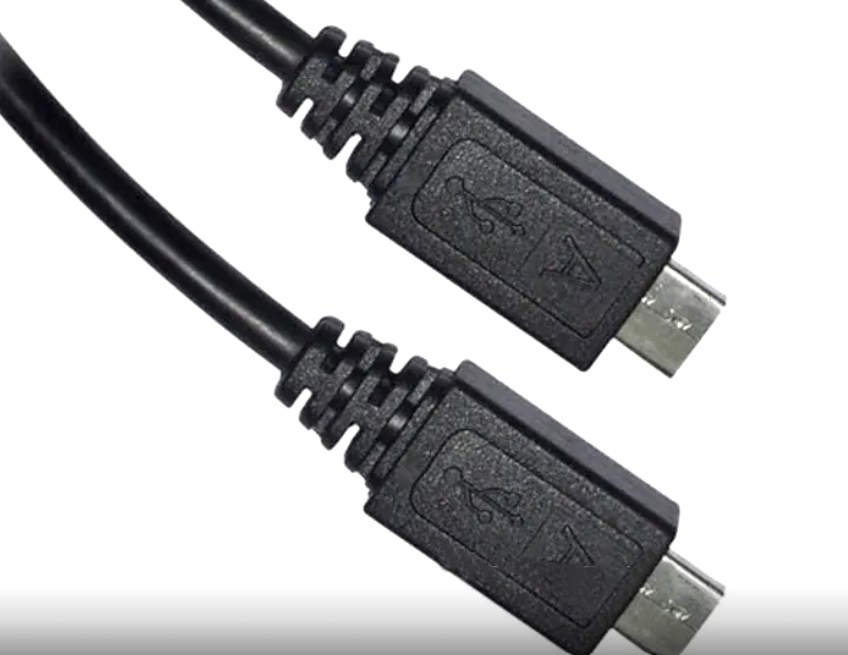 Cablu USB, USB A micro usb, tata, ecranat, USB A MICRO; tata, 0.5m; negru; AK67301-0.5, ANSMANN