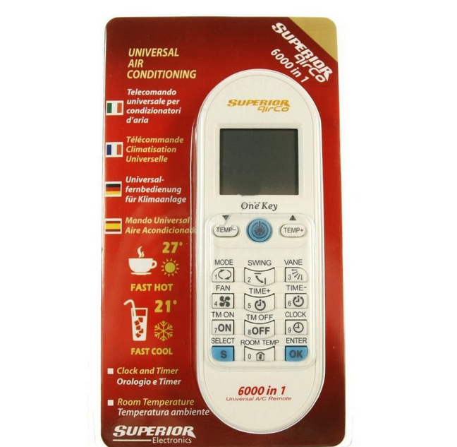 Telecomanda universala, aer conditionat, 6000, CODURI, AIRCO-6000