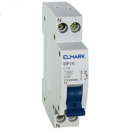 Siguranta automata 16A, 1P+N, curba C, DP1N-16A