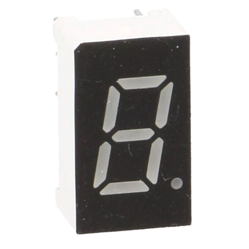 Afisaj led 7.62mm, 7 segmente, ambra, CC, OPD-S3011LA-BW, OPTO PLUS LED CORP