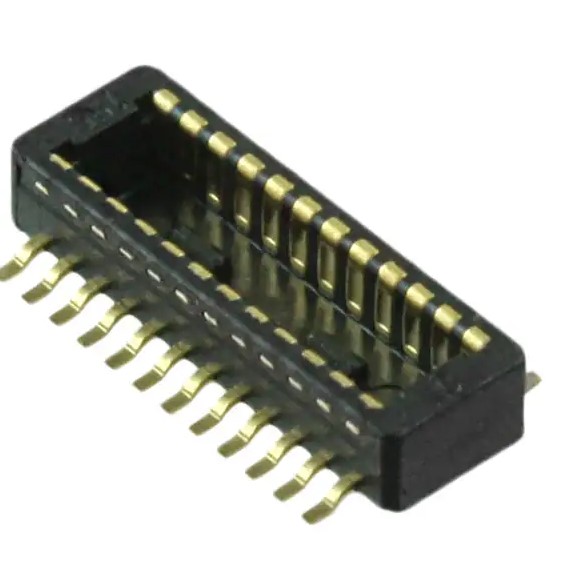 Conector 20 pini tata; 2 rinduri, smd, 0.4mm, gold, DF40, DF40C-20DP-0.4V(51), HIROSE
