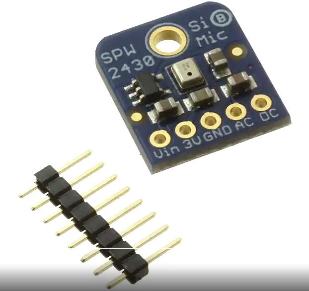 Modul evaluare, microfon MEMS, SP243, iesire analogica, 2716, ADAFRUIT