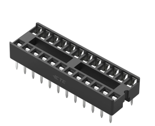 Soclu circuit integrat, 24 pini, 7.62mm, ingust, 1-2199298-8, TYCO