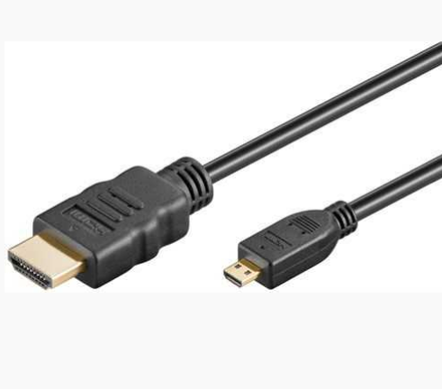 CABLU HDMI TATA - MICRO HDMI TATA, 1.5m aurit, CABLE-HDMIA-HDMID/ENG-1.5