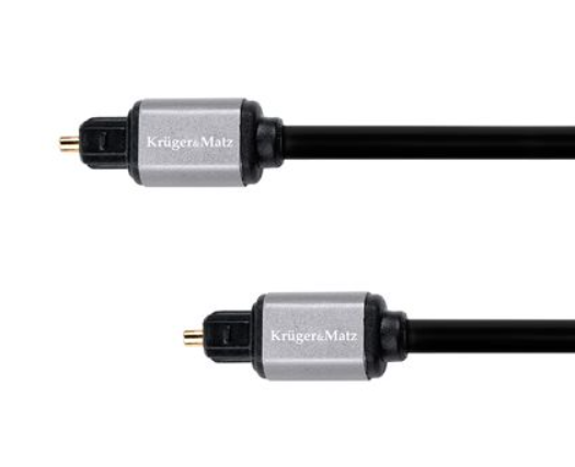 Cablu optic, Toslink, mufă, din ambele părţi, 0.5m, K1219, K&M