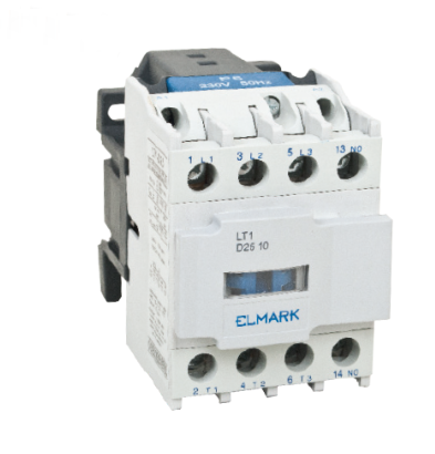 Contactor 12A, 400VAC, 5,5kW, 3xNO, 1xNO, LT1-D1210
