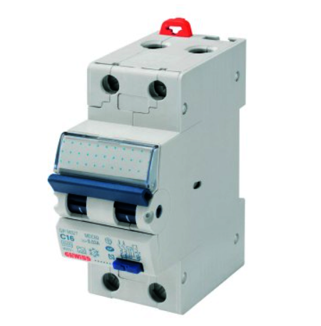 Disjunctor diferential, 30mA, 16A, IP40, 1P+N, GW94007, GEWISS