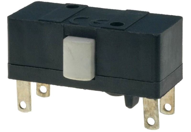 Microintrerupator, SPST-NO+SPST-NC, 1.6A/400VAC, 0.16A/220VDC, MP0-C, PROMET